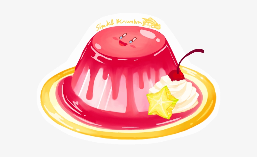 Clipart Stock Jelly Clipart Flan - Kirby Dessert, transparent png download