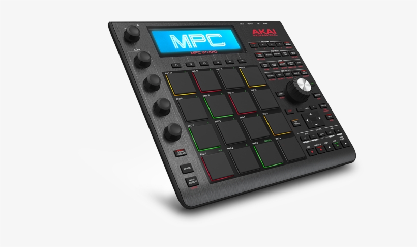 Akai Mpc Studio Black Compact Music Production Controller - Korg Nano Kontrol On Studio, transparent png download