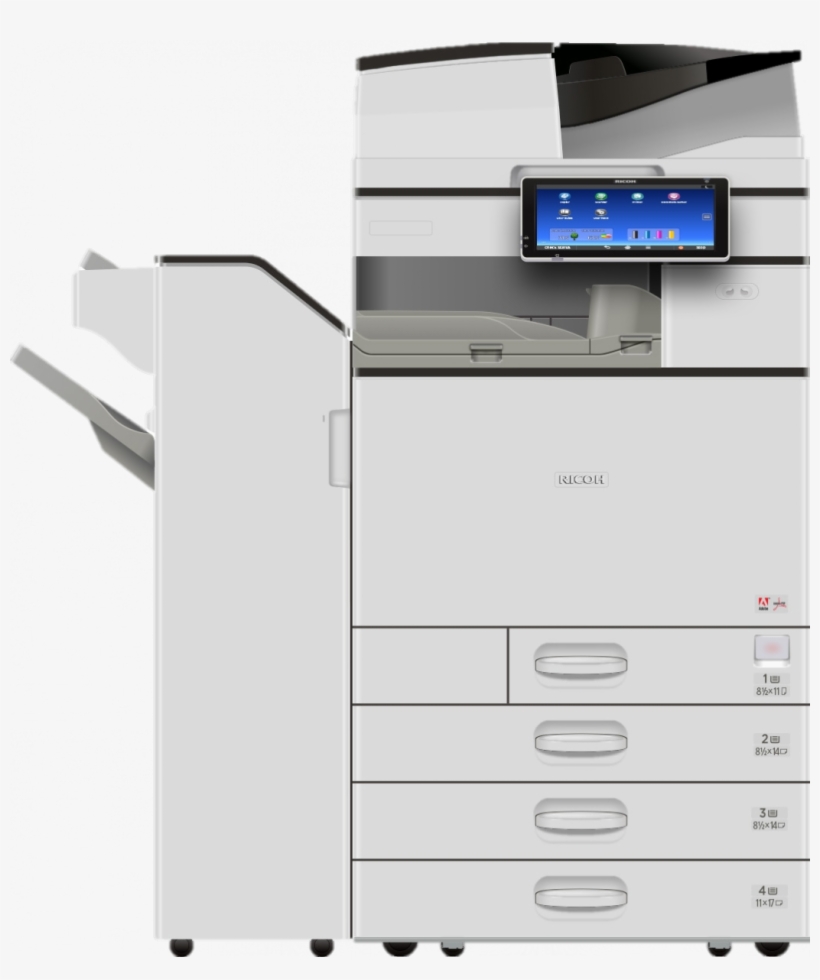 Mpc 3504 Copier Thumbnail - Ricoh Mp 5055, transparent png download