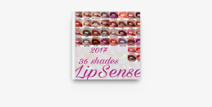 The Top 36 Lipsense Shades - Lipsense Colors October 2017, transparent png download