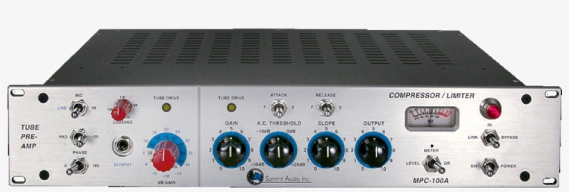 Summit Audio Mpc-100a (tube Preamp/compressor), transparent png download