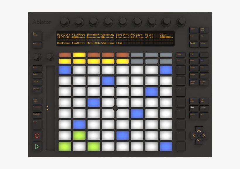 The Mpc Of The Future Is Here - Akai Apc40 Mk2 Template Resolume, transparent png download