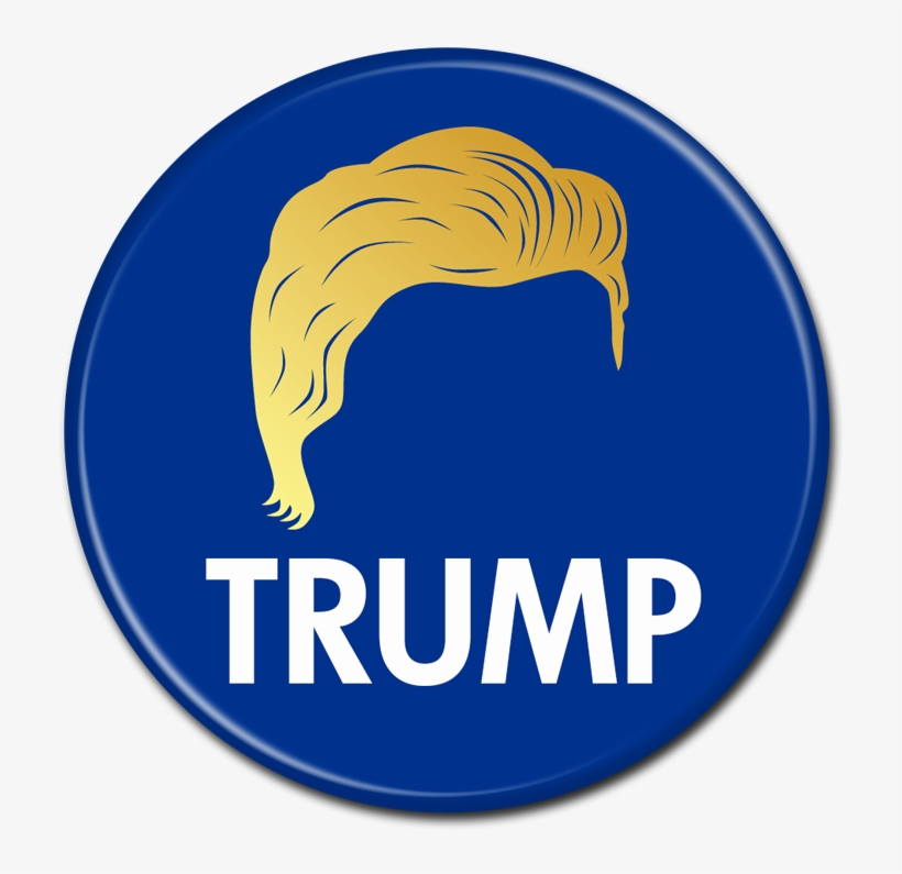 Donald Trump Button - Stupid Man Donald Trump, transparent png download