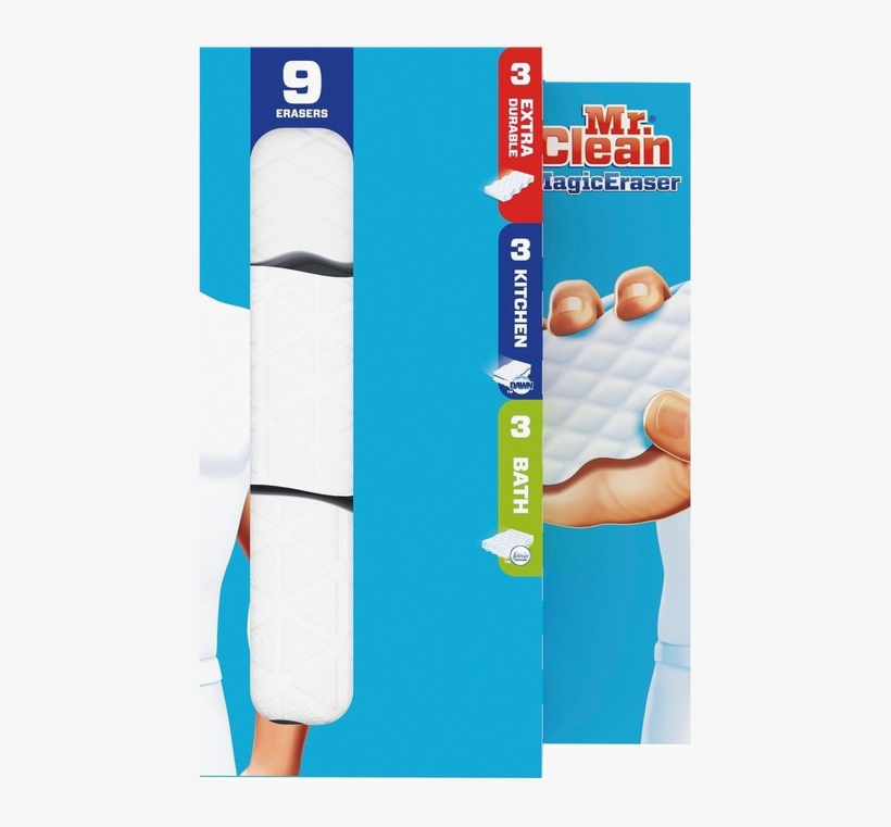 Mr Clean Magic Eraser Kitchen Scrubber, 2 Count By, transparent png download