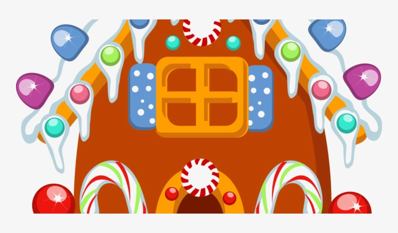 Candyland House - Ginger Bread Man House, transparent png download