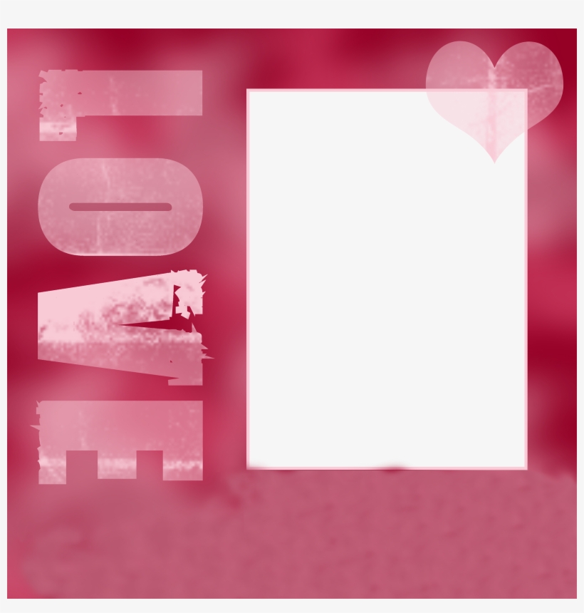 Oi Pessoal, Novas Molduras Png Para Vocês, É Só Salvar - Molduras Para Fotos Love, transparent png download