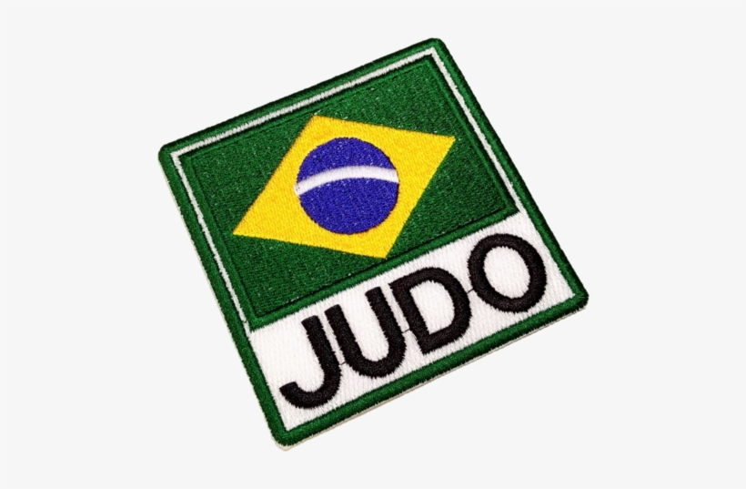 Bandeira Brasil Judo Atm078 Patch Bordado - Brazil, transparent png download