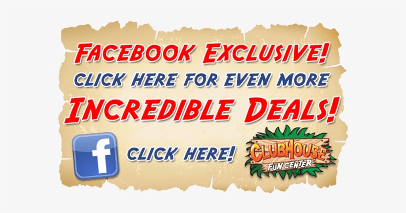 Facebook Exclusive Coupon - Clubhouse, transparent png download