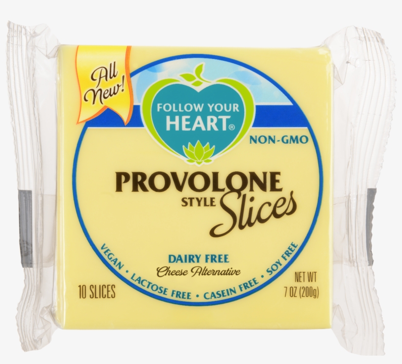 "melt-able" Low Protein Fyh Provolone Cheese Slices - Follow Your Heart Provolone Cheese, transparent png download