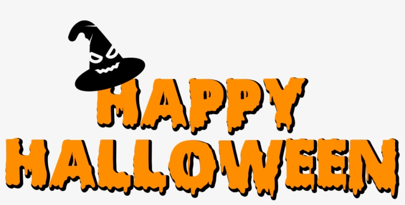 Happy Halloween Witch Hat - Halloween, transparent png download