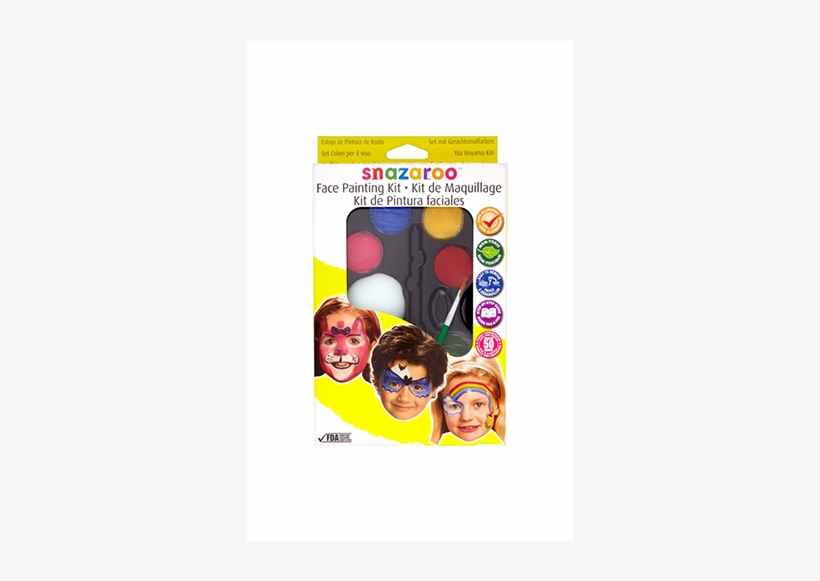 Snazaroo Face Paint Palette Kit - Rainbow, transparent png download