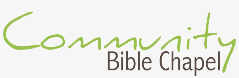 Community Bible Chapel Footer Logo - Logo, transparent png download