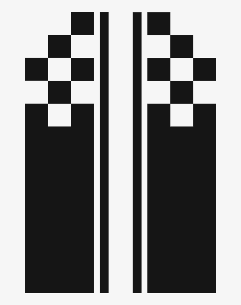 Sticker Auto Damiers En Escaliers Ambiance Sticker - Fire Popsocket, transparent png download