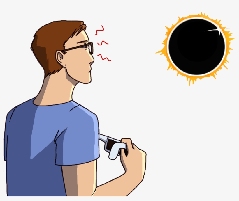Solar Eclipse Gave Me Super Powers - Solar Eclipse, transparent png download