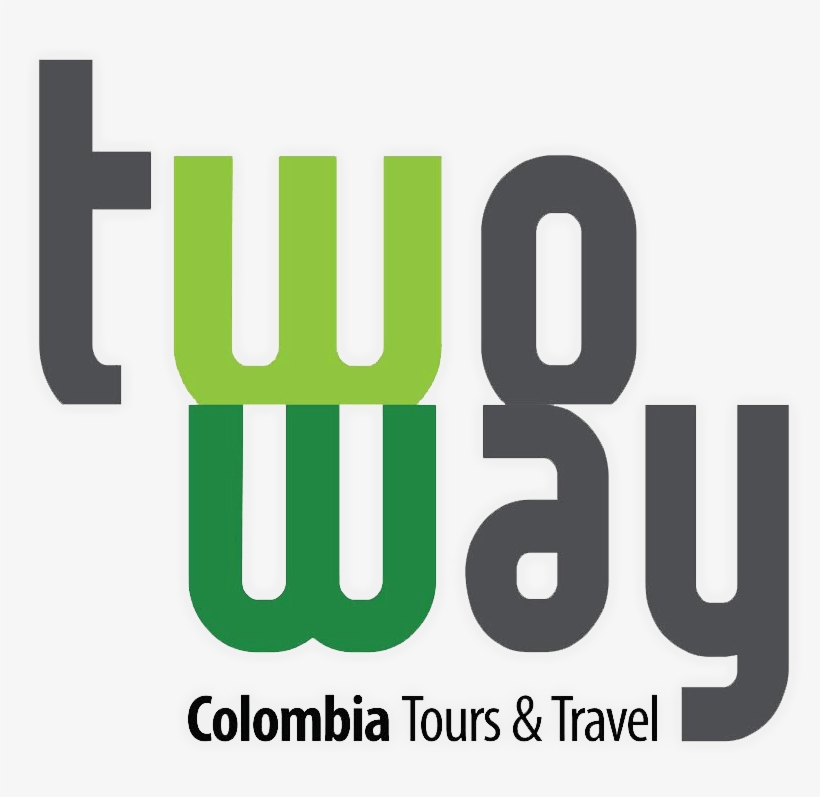 Logo Two Way Colombia Con Resplandor - Graphics, transparent png download