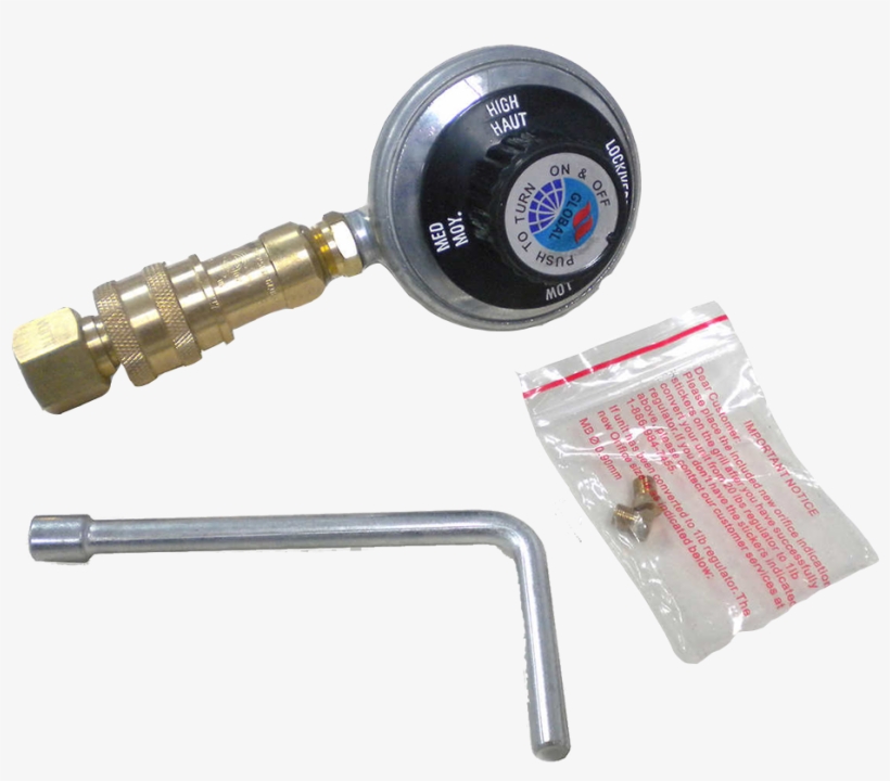 Propane Tank Regulator For Table Top Grills - Master Chef Valve Regulator, transparent png download