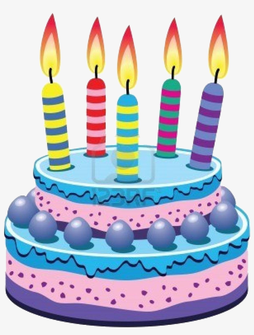 Cumpleaños Blog - Pastel De Cumpleaños Vector, transparent png download