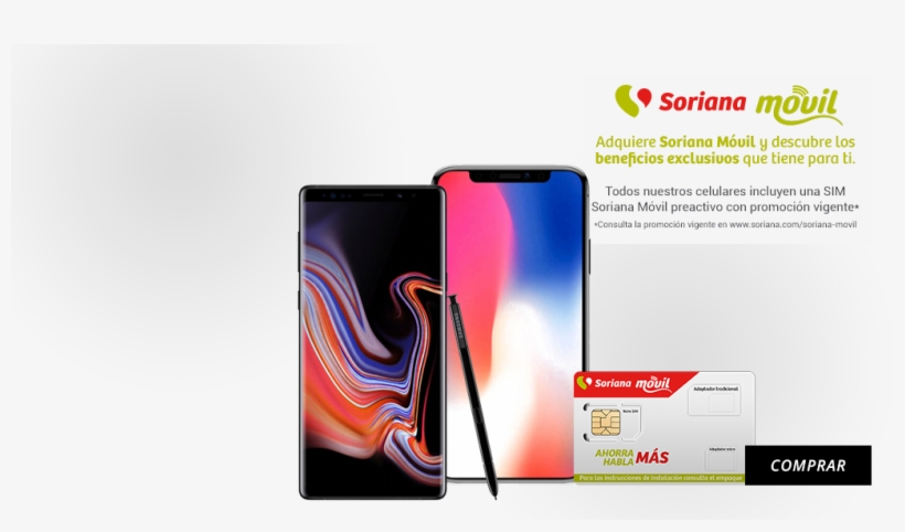 Teléfonos Celulares - Soriana, transparent png download