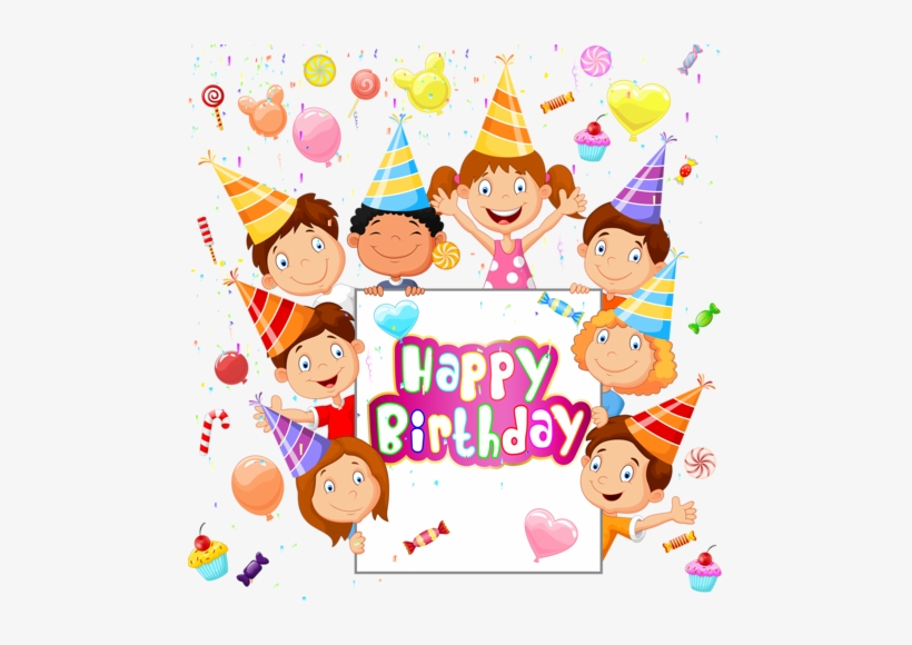 Vector Black And White Download Te Deseo Un Feliz Cumplea - Background Happy Birthday Cute, transparent png download