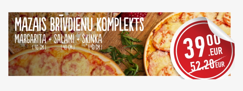 Ar Ģimenes Karti 3 Picām Uz Vietas Tiek Piemērota 30% - Flamiche, transparent png download