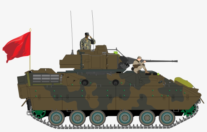 This Free Icons Png Design Of Bradley Tank, transparent png download