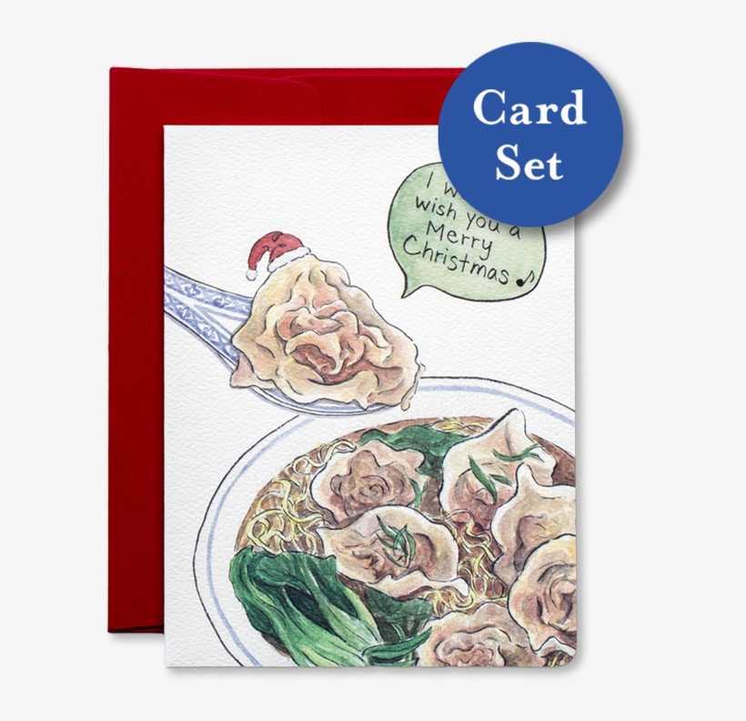 Wonton Christmas - Wonton Puns, transparent png download