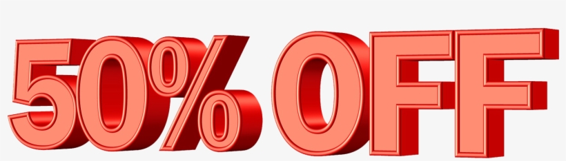 Promoção 50 De Desconto, transparent png download