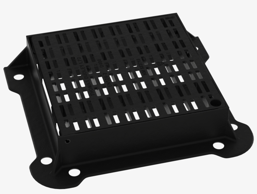 Pedestrian Mesh Gully Grate D400 - Iron, transparent png download