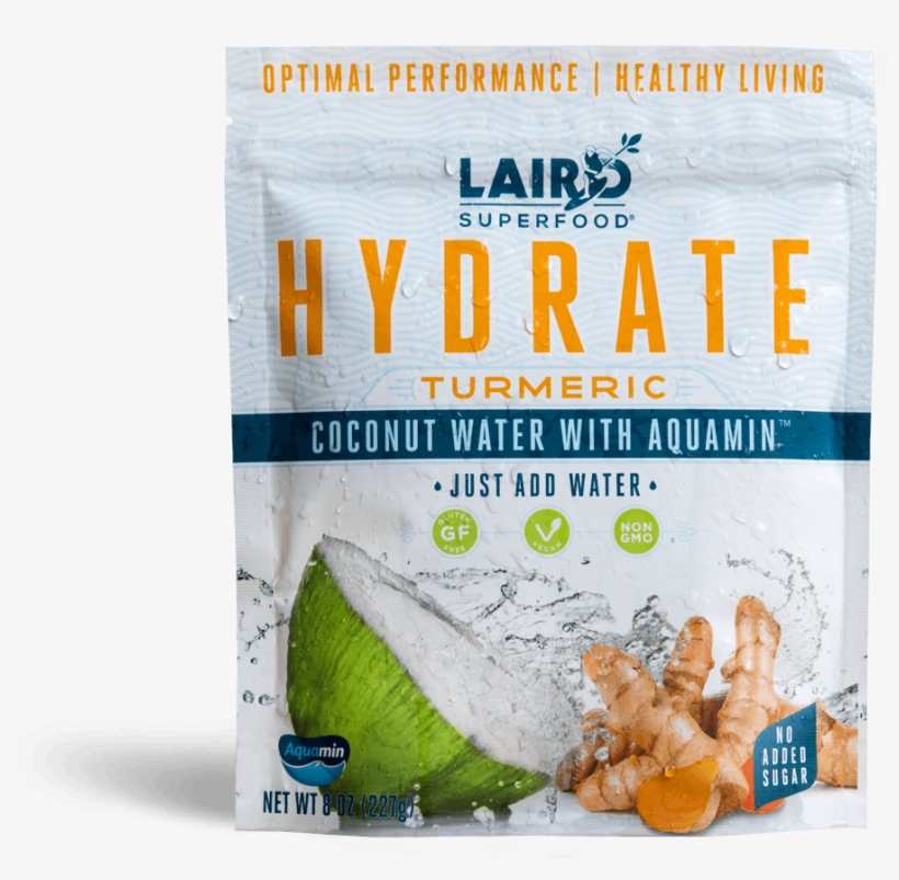 Hydrate Turmeric - Laird Hydrate, transparent png download