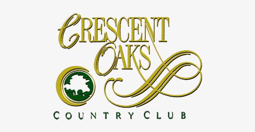 Crescent Oaks Logo - Crescent Oaks Golf Logo, transparent png download