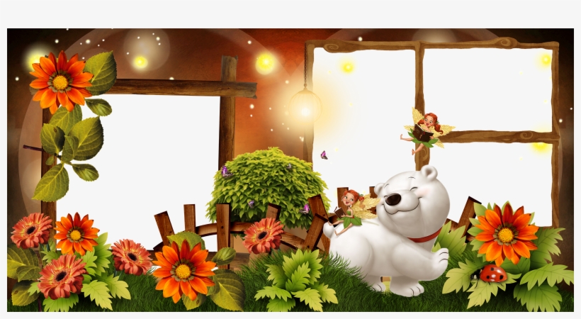 Infantil, Moldura - Bouquet, transparent png download