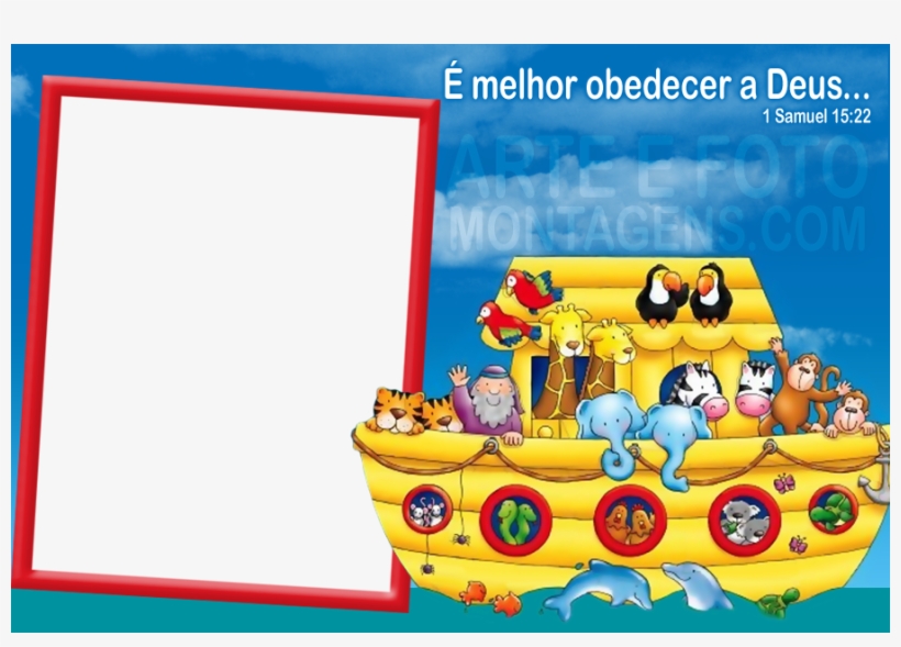 Molduras - Molduras - Molduras - Molduras - Orchard Toys Noah's Ark Jigsaw Puzzle, transparent png download