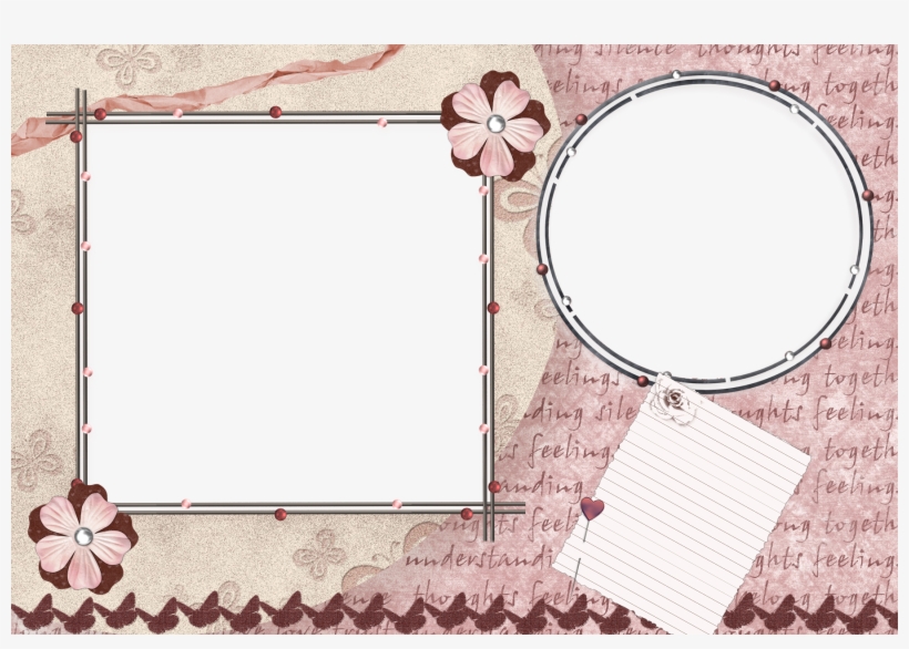 Moldura Para Foto Feminina Png, transparent png download
