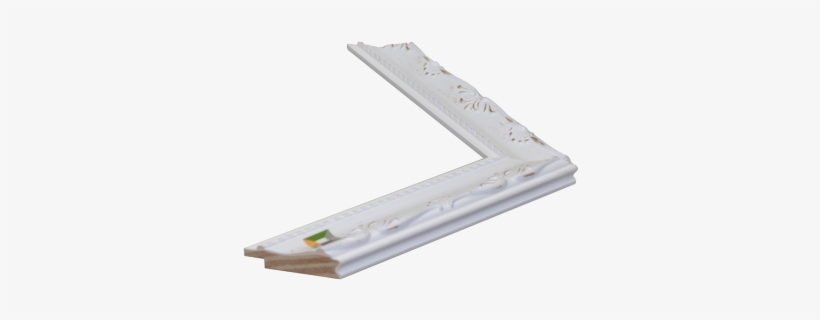 Moldura Avulsa Branca Provençal Para Imagens/fotos - Photography, transparent png download