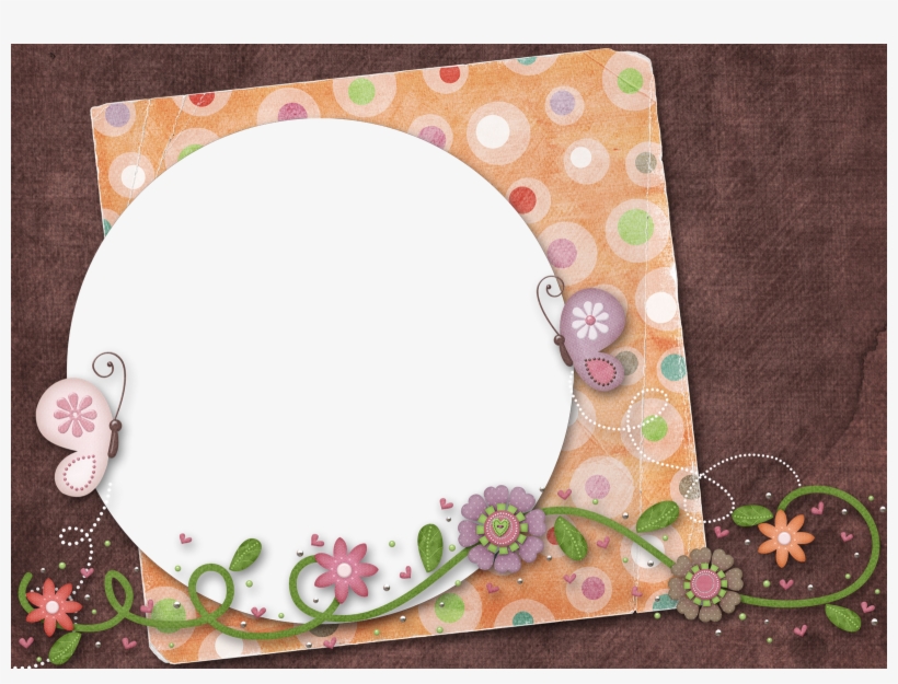 Molduras Png Infantil - Circle, transparent png download