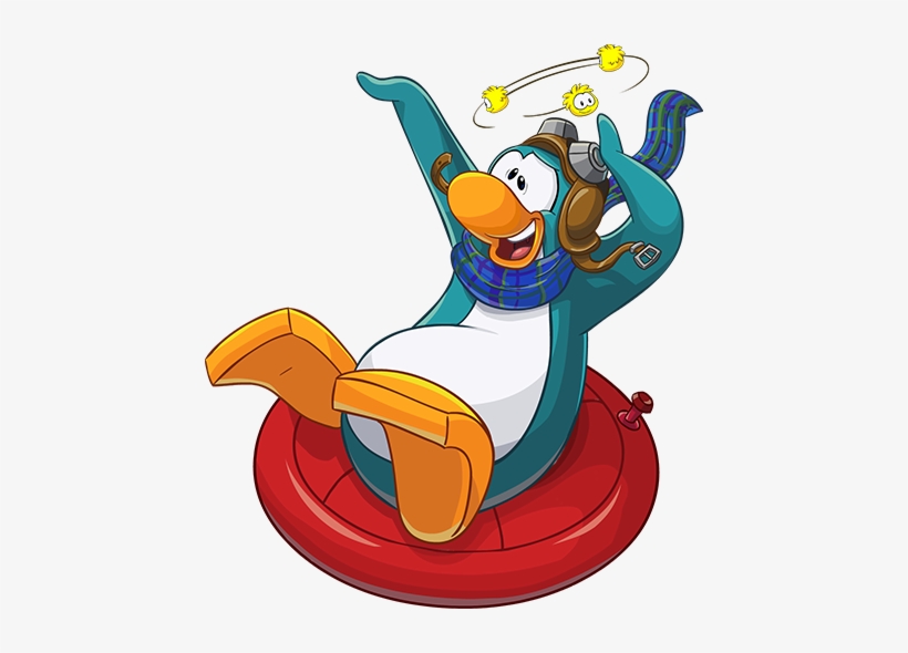 Sled Racer Game Over Penguin, transparent png download