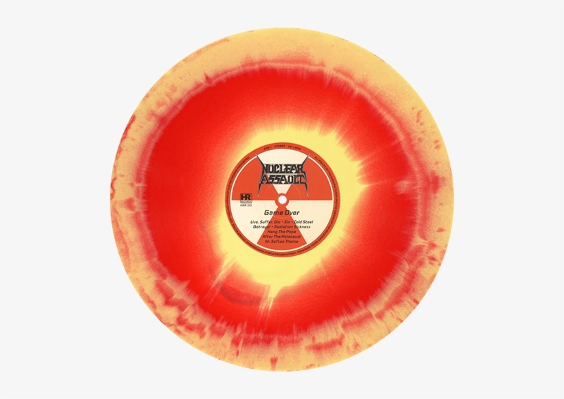 Game Over - Nuclear Assault Game Over Vinyl, transparent png download