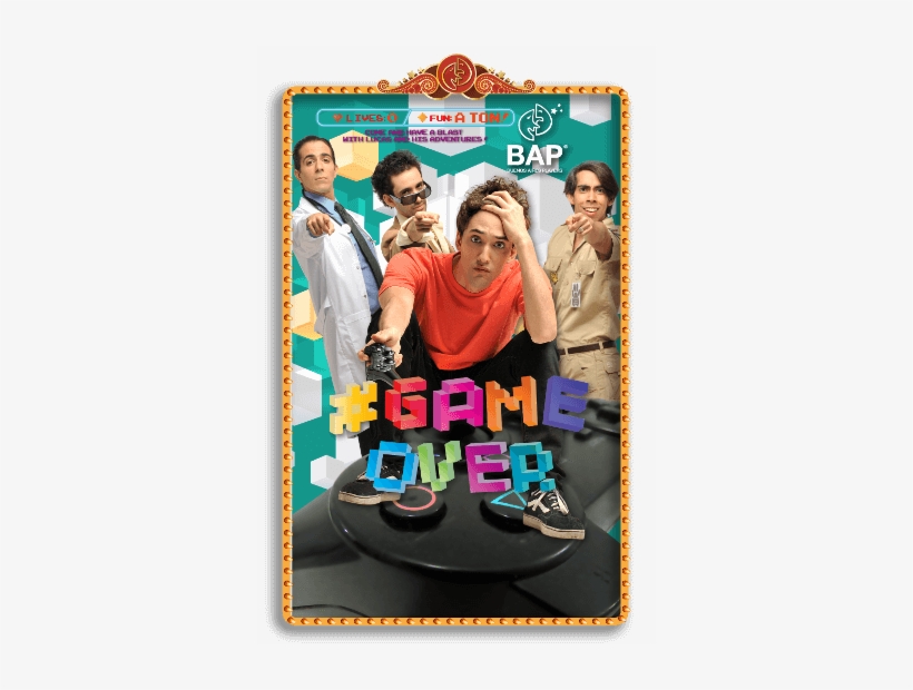 Back - Game Over Obra De Teatro, transparent png download