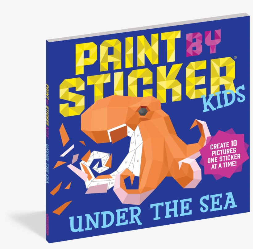 Paint By Sticker Kids - Paint By Sticker Kids: Under The Sea [book], transparent png download