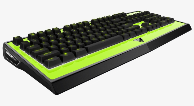 Mt Mechanical Gaming Keyboard W/blue Switches - Computer Keyboard, transparent png download