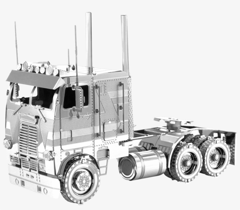 Picture Of Coe Truck - Metal Earth Truck, transparent png download