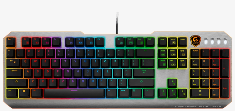 Xtreme Gaming Keyboard - Gigabyte Xk700, transparent png download