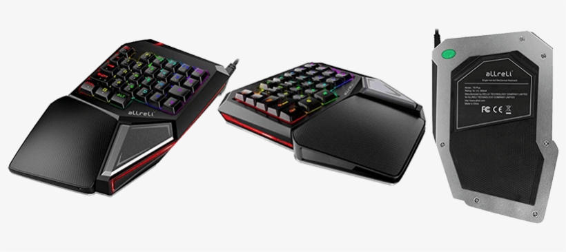 The Gaming Keypad Features Stylish Rgb Back-lighting - Programmable Gaming Keypad Allreli T9 Plus Mechanical, transparent png download