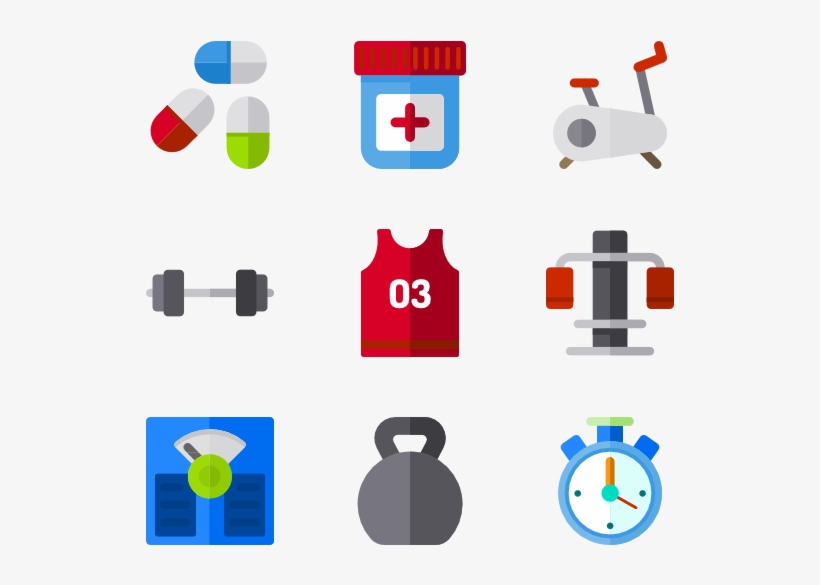 Fitness And Equipment Color - Exercise Equipment, transparent png download