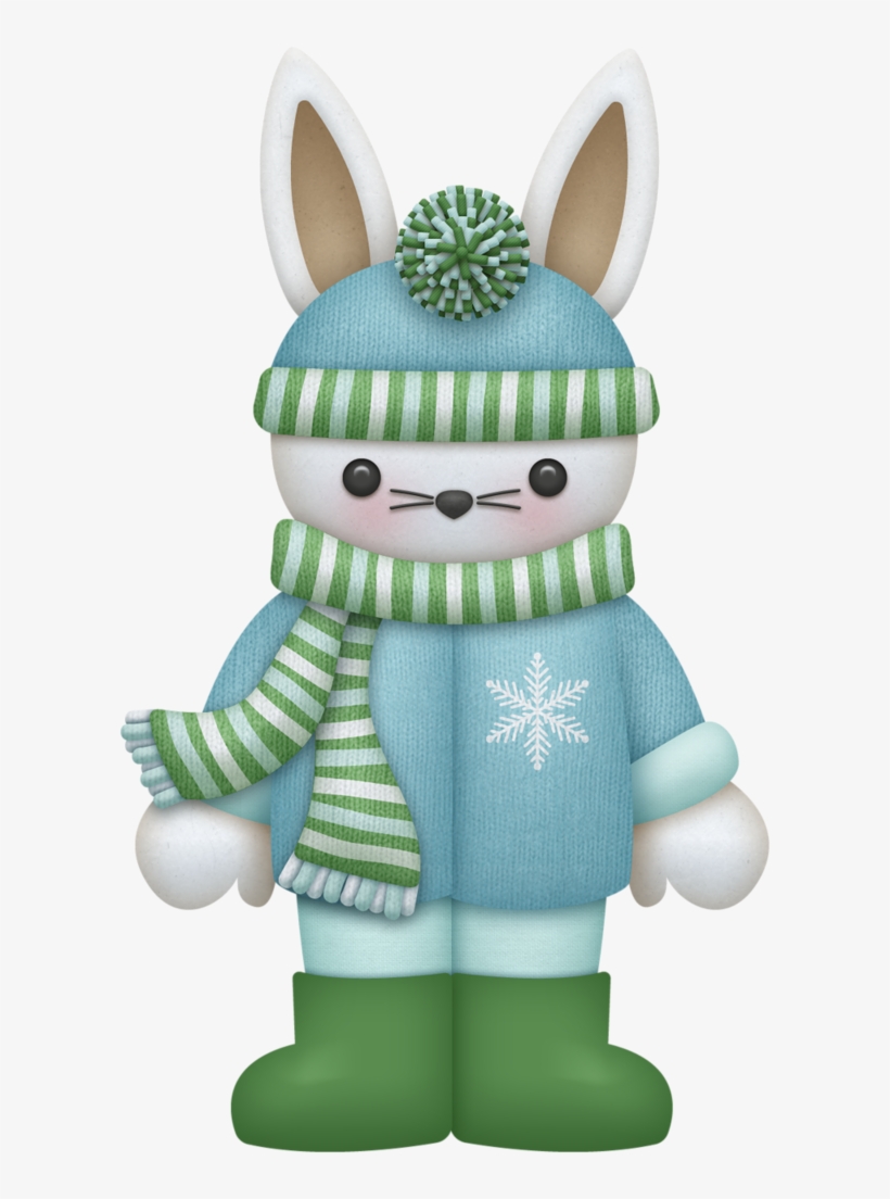 Kaagard Snowman Bunny - Snow, transparent png download