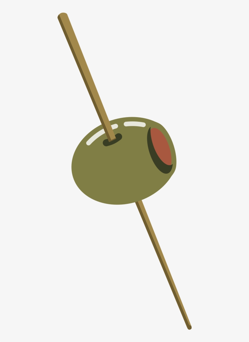 This Free Icons Png Design Of Olive On A Toothpick, transparent png download