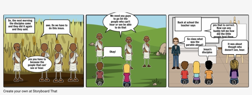 Parable About The Sower Weeds - Cartoon, transparent png download
