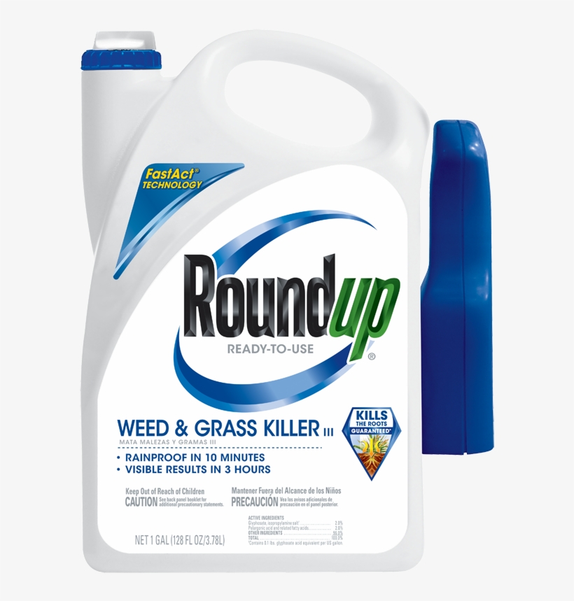Roundup® Ready To Use Weed & Grass Killer Iii - Round Up Weedkiller, transparent png download