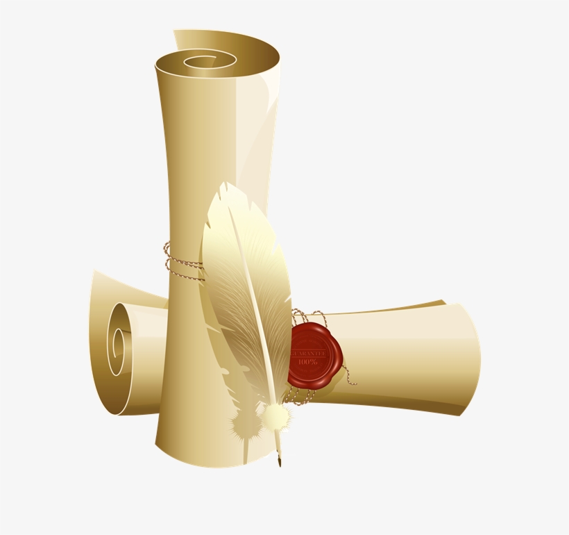 Imágenes De Pergaminos - 书卷, transparent png download