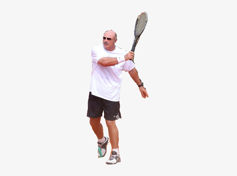 Phil Playing Tennis - Meme, transparent png download